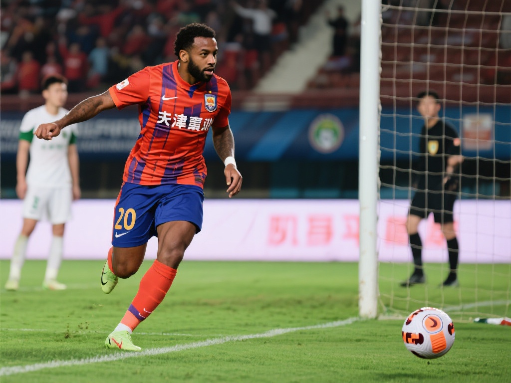 作为津门虎队内的锋线王牌，罗斯近年来一直